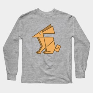 Bunny in geometry style Long Sleeve T-Shirt